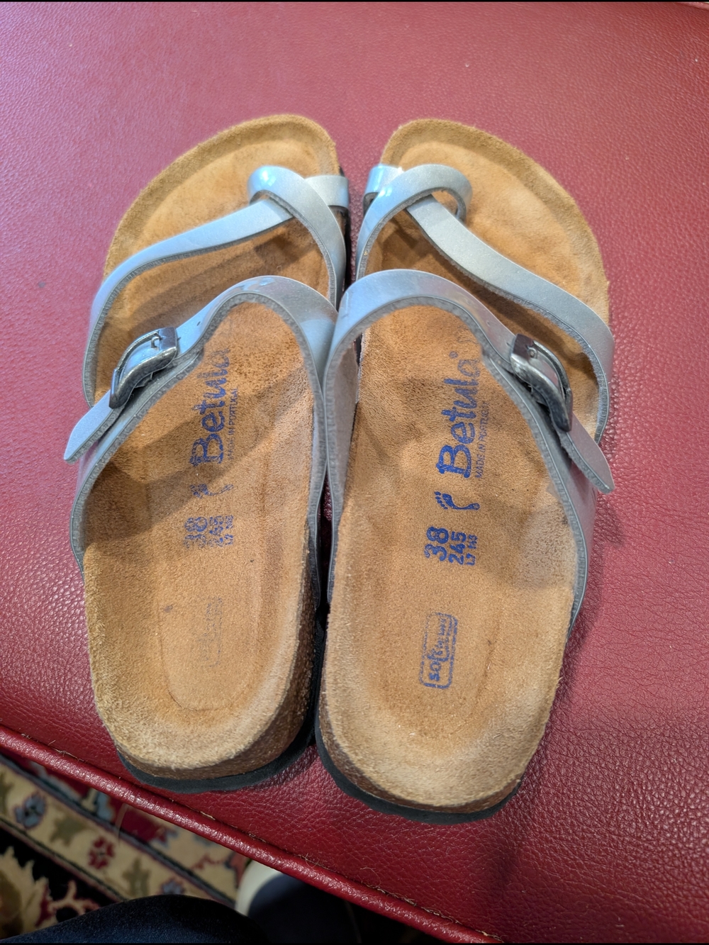 Beira Rio Gray Strappy Comfort Sandals for Women